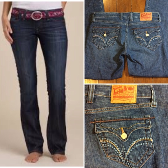 lucky brand lola straight jeans